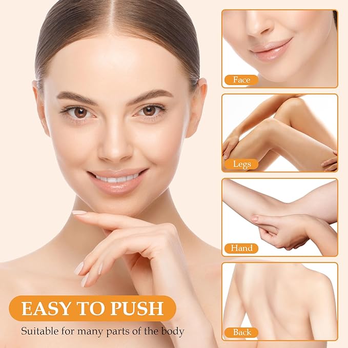 Orange Exfoliating Gel for Face and Body,Deep Pore Orange Peeling Scrub, Cleaning Pores, Remove Blackheads Moisturize Cleansing, Facial Exfoliating Gel for All Types Skin