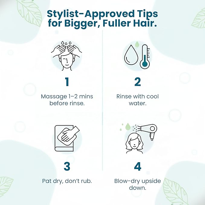 Paisle Botanics Biotin Thickening Shampoo – Natural Volumizing Formula for Fine or Thinning Hair and Fuller Looking Volume – Sulfate & Paraben Free, Color Safe for Women and Men – 8 fl oz