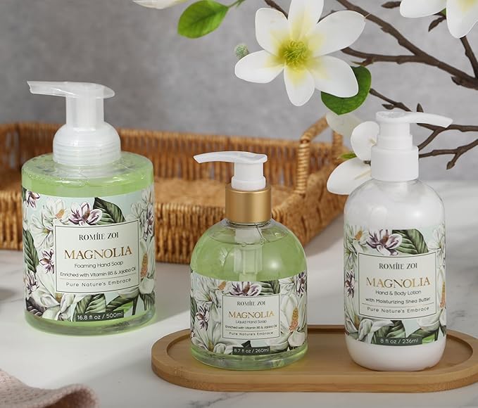 ROMIIE ZOI Daily Hand & Body Lotion with Moisturizing Shea Butter - Magnolia - 236 ML / 8 FL OZ