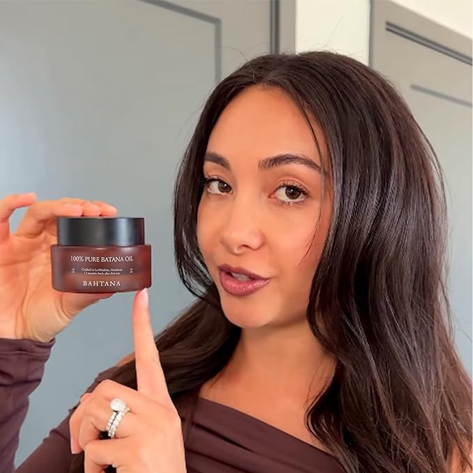 100% Pure Batana Oil - Nourishing Hair & Skin Treatment for Growth, Strength & Moisture- Batana Oils for Soft, Shiny Hair & Glowing Skin- Oil for Daily Use- Restores Hairs & Skins Naturally