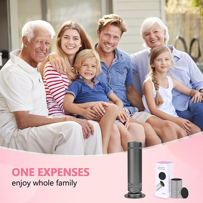 PowerPro Electric Foot Callus Remover,36W Professional 1200rpm Adjustable Speed Metal Body Heavy Duty Grinder for Dead Skin,Automatic Foot Sander with 60pcs Sandpaper Pads(Grey)