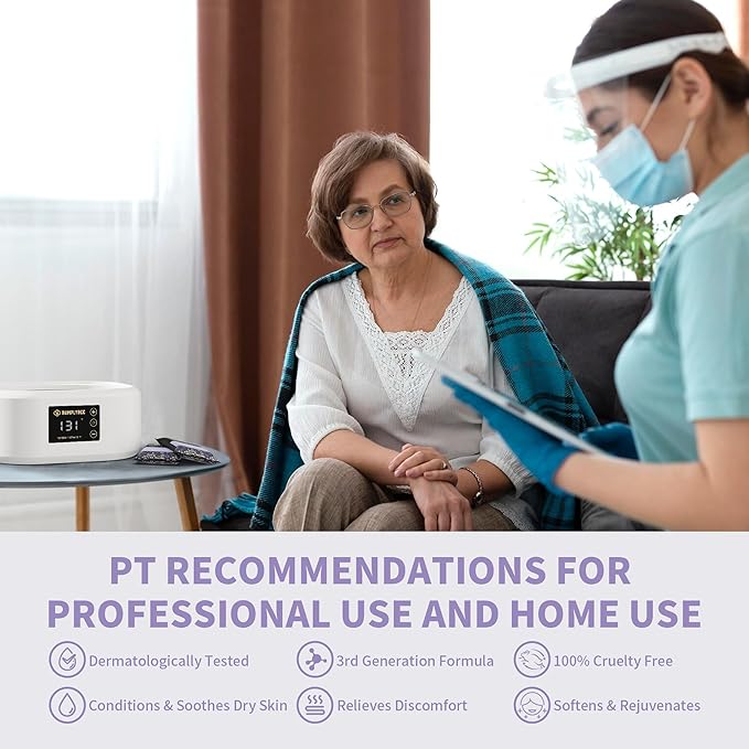 Paraffin Wax for Hand and Feet Refill,10 Packs Lavender Paraffin Wax machine for Hand and Feet Refill, Skin Moisturizing, Non-Greasy, Easy-Peeling