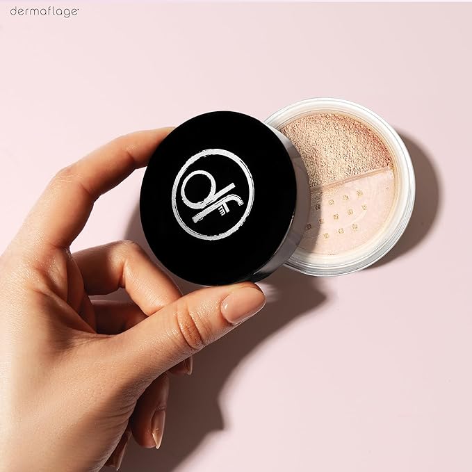 Dermaflage SPF Mineral Powder Sunscreen for Sensitive Skin, All Natural Sunscreen Powder, Broad Spectrum