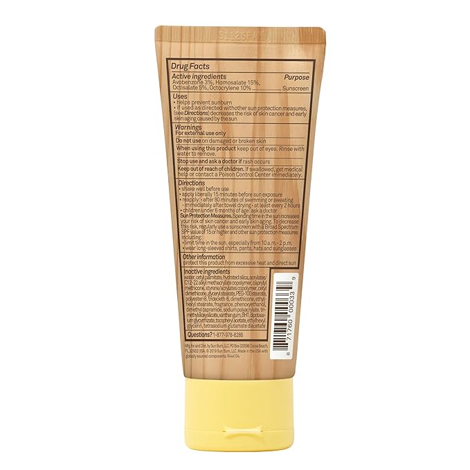 Sun Bum Original SPF 70 Sunscreen Body Lotion - Broad Spectrum Moisturizing Sunscreen with Vitamin E - Hawaii 104 Act Compliant (Made without Octinoxate & Oxybenzone) - Travel Size - 3 oz