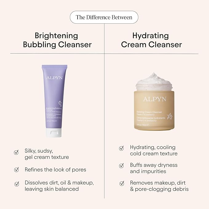 Alpyn Creamy Bubbling Cleanser with Fruit Enzymes, 4 oz / 118 ml