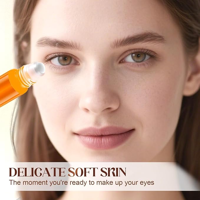 2PCS Lutein Eye Essence Oil, 2025 New VC Lutein Anti-Wrinkle Eye Serum Oil, Hydrating Dark Circles Remover for Daily Eyes Care, Lightweight Tightening Eyes Oils for Women (0.3 Fl Oz (Pack of 1), 2PCS)