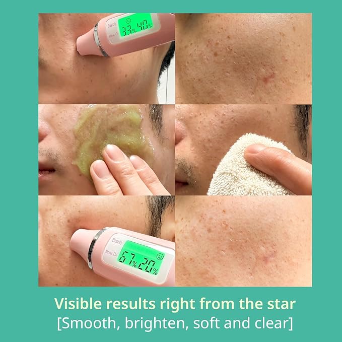 BIOCHEM Fruit Gel Face Scrub, Gentle Face Exfoliator Deep Clean Facial Scrub for black head remover for face, Exfoliating, Smooth, Hydrated, Daily Facial Scrub for All Skin Types (7.1 fl oz / 200 g)