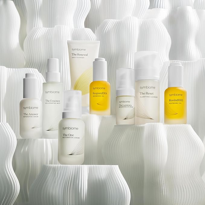 symbiome The Renewal Daily Facial Cleanser, Rich & Hydrating Oil-Based Gel Cleanser Face Wash, Vegan & Organic Face Cleanser with Seje Fruit Oil, 100mL Cleansing Gel