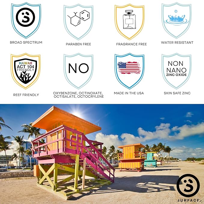 Surface Dry Touch Spray Sunscreen, Water Resistant, UVA/UVB Broad Spectrum, Fast Drying Protection, PABA Free - 6oz - SPF 50-3 PACK