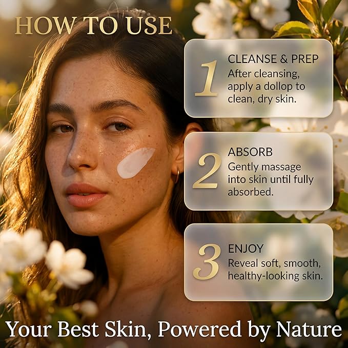 Hallow Tallow Whipped Beef Tallow Moisturizer – 100% Grass-Fed & Finished Tallow Balm with Manuka Honey, Jojoba & Olive Oil, Calendula Extract – Natural Hydrating Face & Body Cream, 4oz