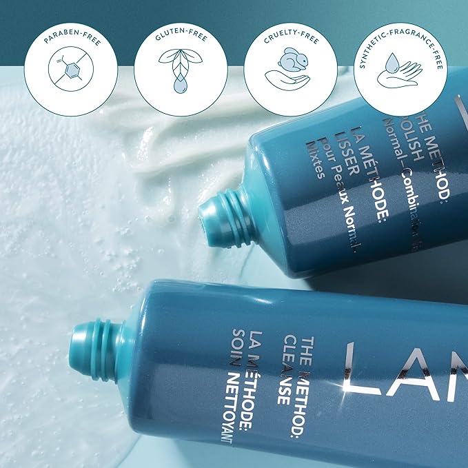 Lancer Skincare The Method: Cleanse Face Cleanser, Daily Face Wash with Salicylic Acid, Normal or Combination Skin, 4.05 Fluid Ounces