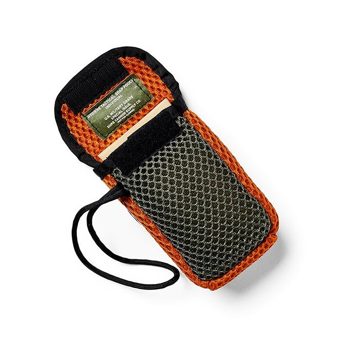 Duke Cannon Supply Co. Holiday Edition Illegally Cut Pine Soap & Tactical Scrubber | Fresh Cut Pine Scent | U.S. Military-Grade Soap Pouch with Coarse and Soft Mesh | Durable Paracord