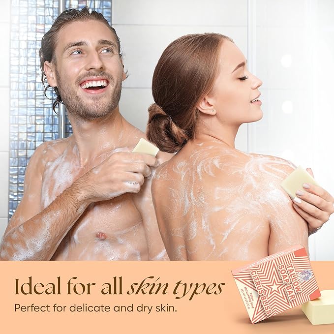 Eat My Face 2 Beef Tallow Sunscreens SPF 30 & 2 Beef Tallow Soaps Bundle, Organic Sunscreen for Face with Non Nano Zinc Oxide, Citrus Bergamot Soap Bar, Moisturizing Handmade Tallow Soap