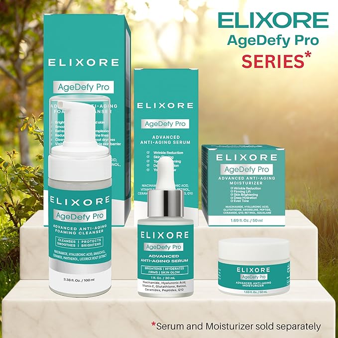 AgeDefy Pro Niacinamide Face Cleanser for Women | Daily Anti-Wrinkle & Calming Facial Wash with Aloe Vera & Green Tea | Removes Makeup & Oil, Deep Cleansing & Hydrating Face Wash (100ml)