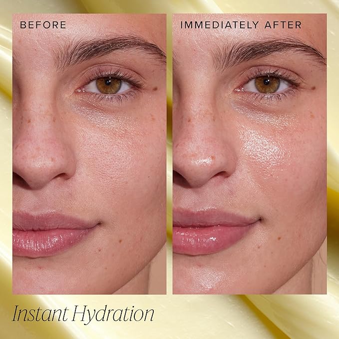 Farmacy Face Cleanser & Honey Halo Duo – Gentle Creamy Face Cleanser (5 fl oz), Honey Halo Ceramide Moisturizer (9ml) for Nourishing Makeup Removal & Deep Hydration