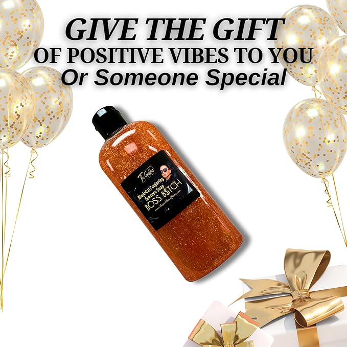 Boss B$tch Shower Gel β 8 oz Handmade Empowerment Body Wash Charged for Confidence, Power & Success β Bold Scent β Wiccan, Hoodoo, Pagan & Conjure Ritual Use β Vegan & Sulfate-Free