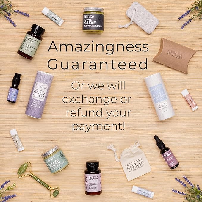 Ora's Amazing Herbal Salve & Butter Set for Dry Skin, Eczema Cream Treatment, Touchy Skin Salve, Ultra Healing Body Butter, Organic Calendula for Skin, Herbal Salves, Unscented Skincare