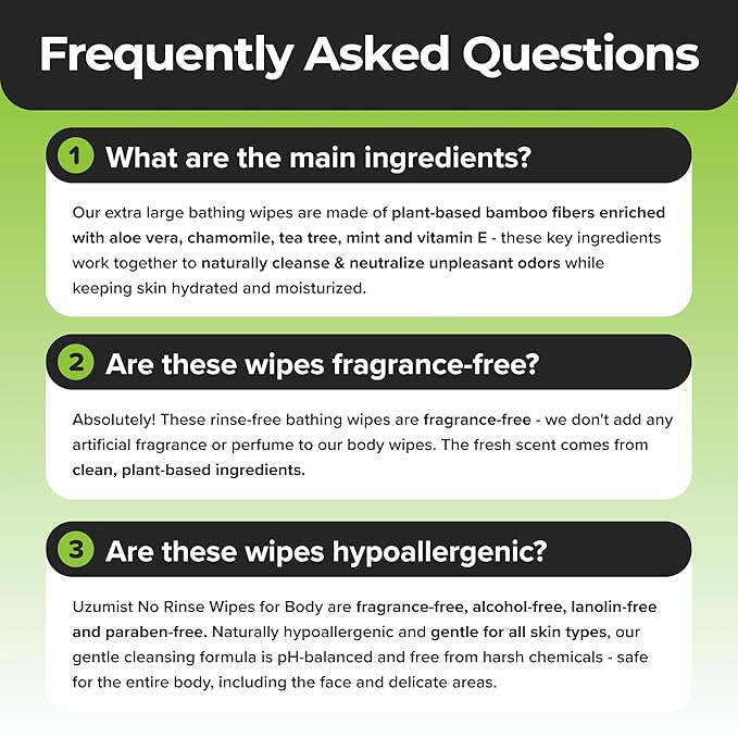 Camping Essentials - Body Wipes for Camping Adults Bathing No Rinse - 50 XL Deodorant Bathing Shower Wipes For Men Women - Disposable Washcloths & Personal Cleansing - Travel, Workout