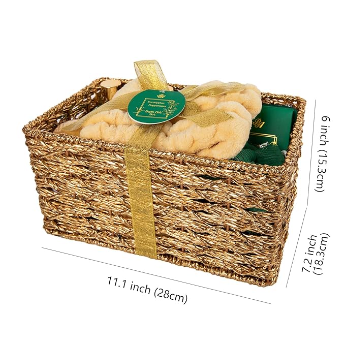 35 Pcs Christmas Gifts for Women, Eucalyptus Bath & Body Gift Basket, Self-Care Relaxation Set, Face Skin Care Kit, Home Spa Gift, Bath Bomb, Face Oil, Birthday, Valentines, Mother's Day, Anniversary