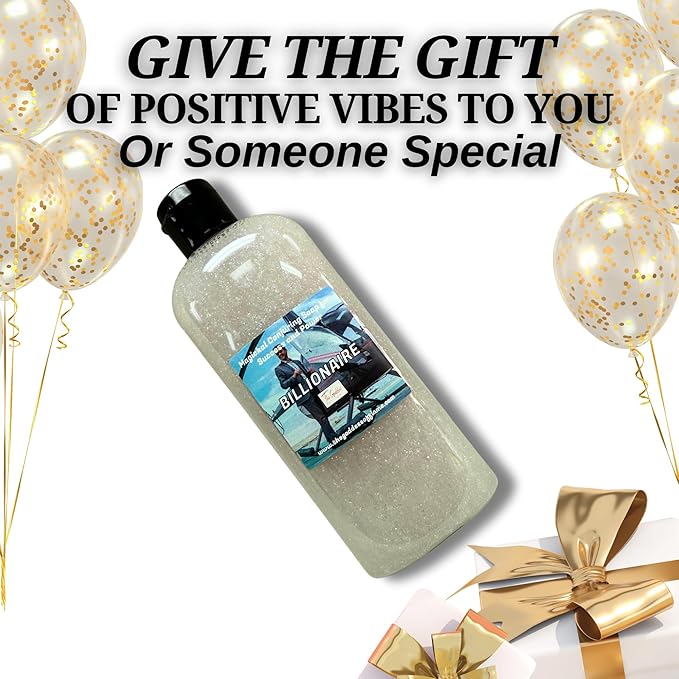 Billionaire Conjure Shower Gel ā 8 oz Handmade Body Wash Charged at Our Altars for Wealth, Power & Attraction ā Wiccan, Pagan, Hoodoo, Magick Ritual Use