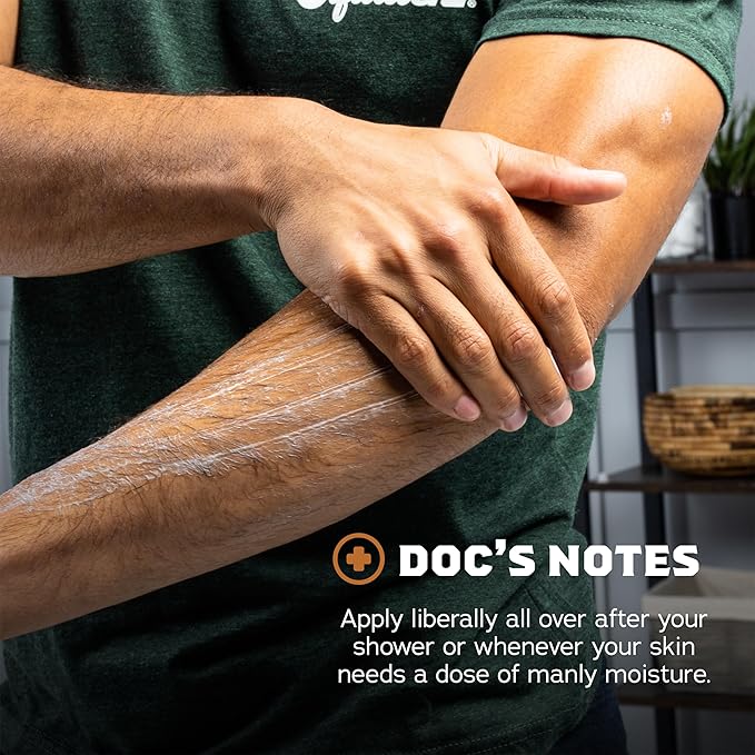 Dr. Squatch Natural Hand and Body Lotion for Men - Made with Shea Butter, Coconut Oil, Vitamin E for 24-Hr Moisturization - Pine Tar & Fresh Falls (10 fl oz, 2-Pack)