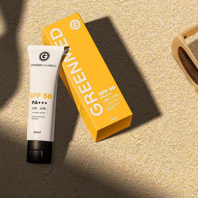 GreenMed SPF 50 Mineral, Facial Moisturizing Cream with Invisible Face Sunscreen,Dermatologist Recommended SPF, Dry-Touch, Water Resistant and Non-Greasy Sunscreen with Broad Spectrum, 1.76 oz