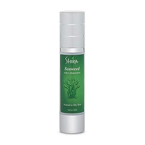 Shira Seaweed Active Moisturizer – Hydrating Face Cream for Oily Skin – Lightweight, Fast-Absorbing & Nourishing – Supports Tissue Regeneration, Balances Oil, Softens & Refreshes Skin – 50ml