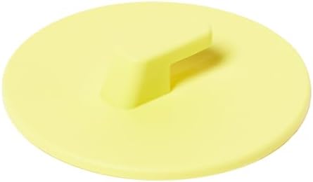 Boie USA Bathroom Hook - for Hanging Shower or Bathroom Tools Like Loofahs and Scrubbers. Shower Hook for Loofah, Wash Cloths, and All Bath Tools. Easy to Remove (Yellow)