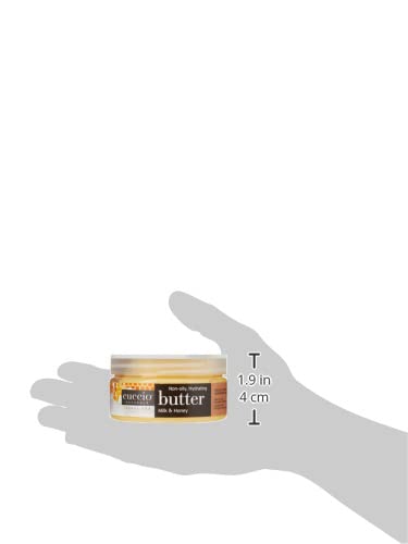 Cuccio Naturale Butter Blends - Ultra-Moisturizing, Renewing, Smoothing Scented Body Cream - Deep Hydration For Dry Skin Repair - Made With Natural Ingredients - Milk & Honey - 8 Oz
