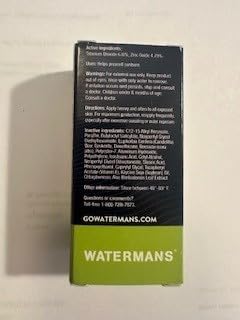 Watermans FacePro SPF 44 Mineral Zinc Oxide Stick for Face – Reef-Safe, Broad Spectrum UVA/UVB Protection, Travel-Friendly Sun Care