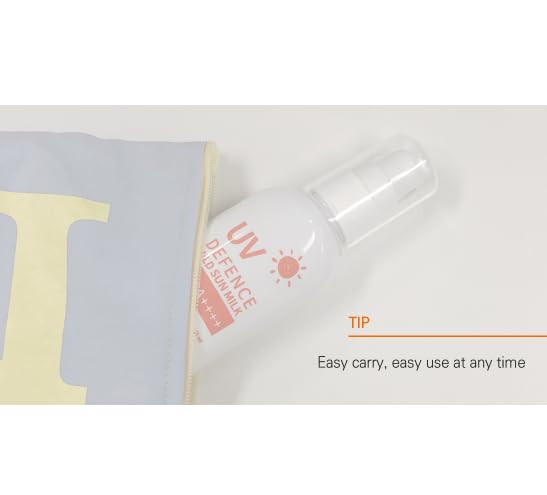 Deoproce UV Defence Mild Sun Milk SPF50+ PA++++ | Lightweight & Gentle Sun Protection | 55ml