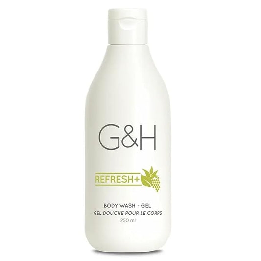 G&H Refresh+ Body Wash Gel, Moisturizing Shower Gel, 250ml