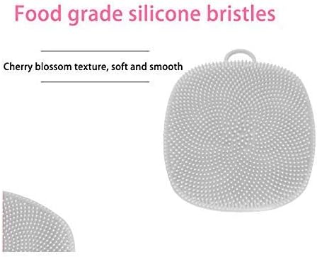 Face Scrubber 2Pack Silicone Face Scrubber for Men, Facial Cleansing Brush Silicone Face Wash Brush Manual Waterproof Cleansing Skin Care Face Brushes for and Exfoliating