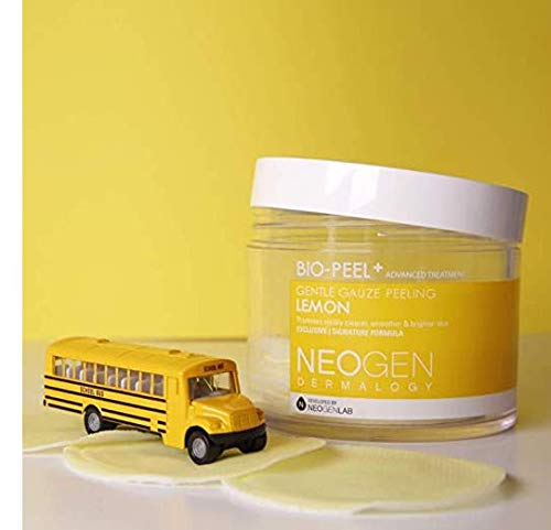 DERMALOGY by NEOGENLAB Bio-Peel Gauze Peeling Pads, Lemon, 30 Count