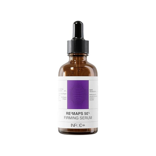 INFODPLUS RE²MAPS 50 Firming Serum – Matrixyl 3000 & Retinol Complex | Wrinkle Care, Firming, Elasticity Booster for Aging Skin