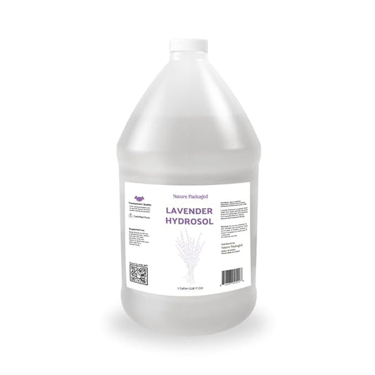 Lavender Hydrosol - Pure Steam Distilled Floral Water Spray for Face Toner, Facial Mist & DIY Skincare - Lavandula Angustifolia Hydrating Skin Refresher & Linen Spray - 100% Natural 1 Gallon