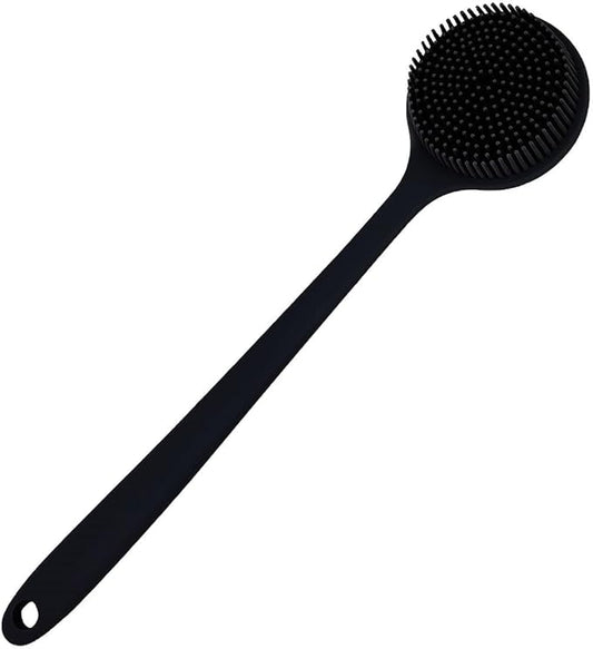 Silicone Body Scrubber, Long Handle Back Scrubber for Body, Shower Srush Back Brush Body Exfoliator