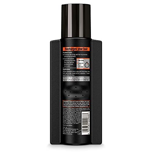 Alpecin Caffeine Shampoo C1 Black Edition with Bold Fragrance 8.45 oz (Pack of 3) I Hair Performance Enhancer Promotes Natural Hair Growth and Thickness I Energizes Scalp