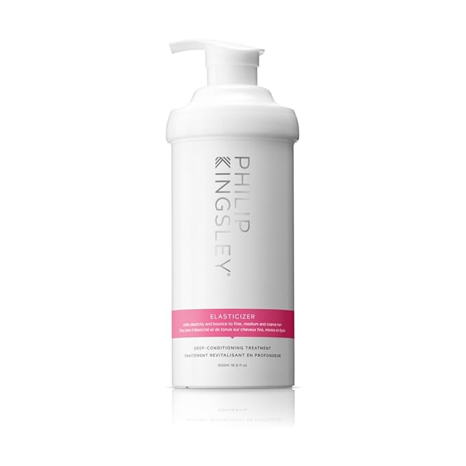 PHILIP KINGSLEY - Elasticizer | Deep Conditioner | Repair Hair Mask Treatment for All Hair Types | Pre-Shampoo Deep Conditioning Mask | Hydrates, Adds Shine and Reduces Breakage and Frizz | 16.9oz