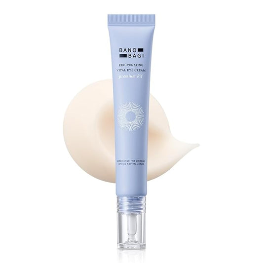 Banobagi PDRN Eye Cream – Under Eye Cream for Puffiness and Bags, Korean Skin Care with Centella, Panthenol & b-PDRN | Firming & Hydrating, Fragrance-Free, 0.5 fl oz