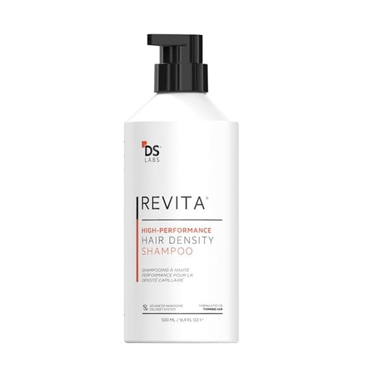 DS Labs Revita Shampoo, 500 mL – Scalp Refreshing Cleanse for Fuller Looking, Volumizing, Lightweight Hydration, Sulfate & Silicone Free, Color Safe, For Men & Women