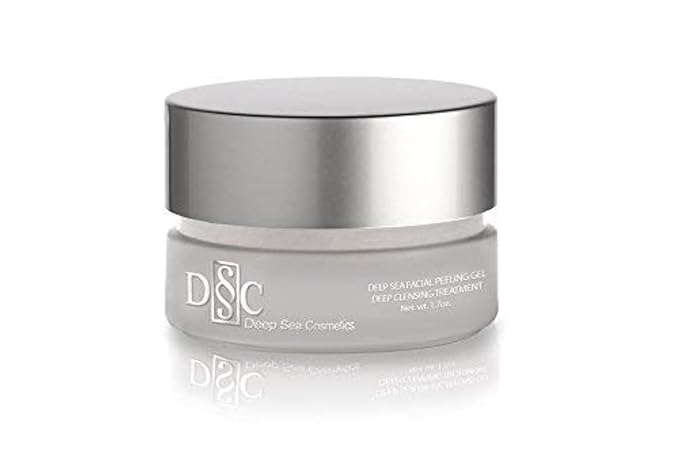 Deep Sea Cosmetics | Facial Peeling Gel 1.7 Oz | Dead Sea Facial Peel with Rosemary Extract, Ginseng Extract and Vitamin A