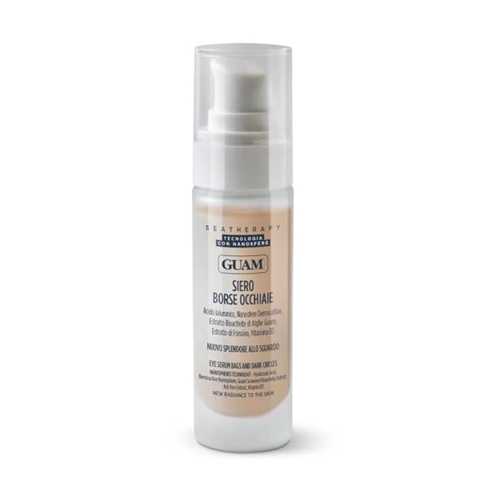 GUAM Seatherapy Anti-Aging Eye Serum - Reduce Eye Wrinkles, Puffiness, Under-eye Bags and Dark Circles with Natural Seaweed & Marine Extracts