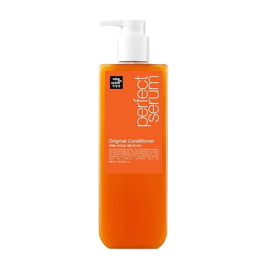 Mise En Scene Perfect Serum Original Conditioner For Damaged Hair, Nutrient Care With Argan Oil, Containing Jojoba-Seed-Oil For Smooth, Glossy Texture, 22.99 Fl. Oz.