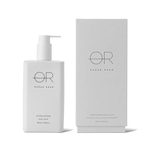 Ocean Road White Body Wash 13.5 fl oz - Gentle, Hydrating Shower Gel with Antioxidant White Tea Extract – Ethically Sourced, Vegan, Australian Made Skincare for Healthy, Radiant Skin