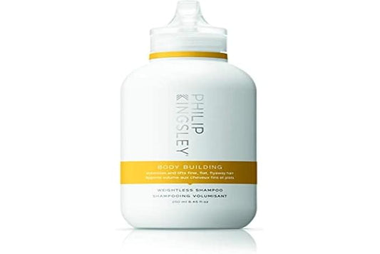 PHILIP KINGSLEY | Body Building Weightless Shampoo | Volumizing Shampoo for Fine, Limp, Flat, Flyaway Hair | Hydrates, Thickens, Lifts and Adds Volume and Shine | 8.4oz