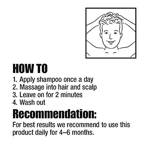 Alpecin C1 Caffeine Shampoo 8.45 fl oz (Pack of 2) Men's Natural Hair Growth Shampoo for Thinning Hair with Niacin and Castor Oil