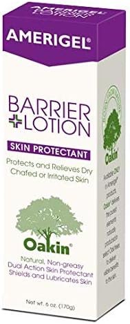 AMERIGEL Barrier Lotion (6 oz.) - Skin Protectant to Protect Chafed, Cracked, and Chapped Skin