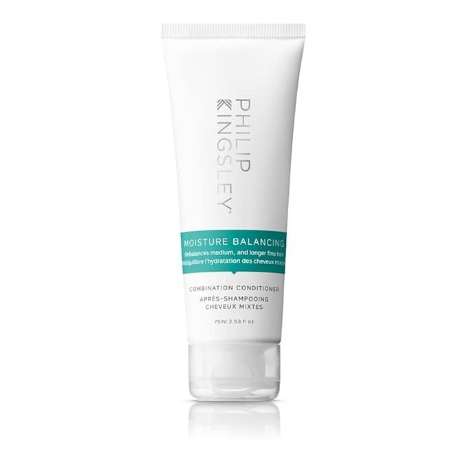 PHILIP KINGSLEY | Moisture Balancing Combination Conditioner | Restore Your Hair's Shine, Softness and Hydration | Nourishing Hydration and moisturizing for Dry Hair | 2.53oz