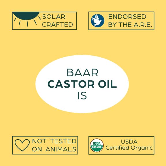 Baar Palma Christos, Organic Castor Oil, 8 oz